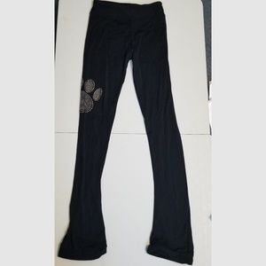 Ice Skating Pants with Paw Print